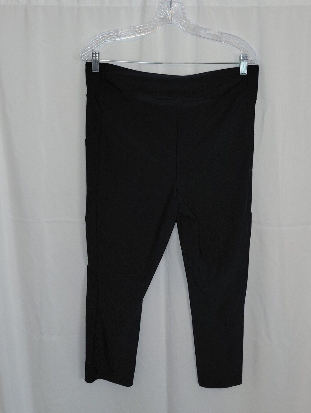 Torrid Size 1 Black Swim Coverup Capris 14-16 - Picture 3 of 12